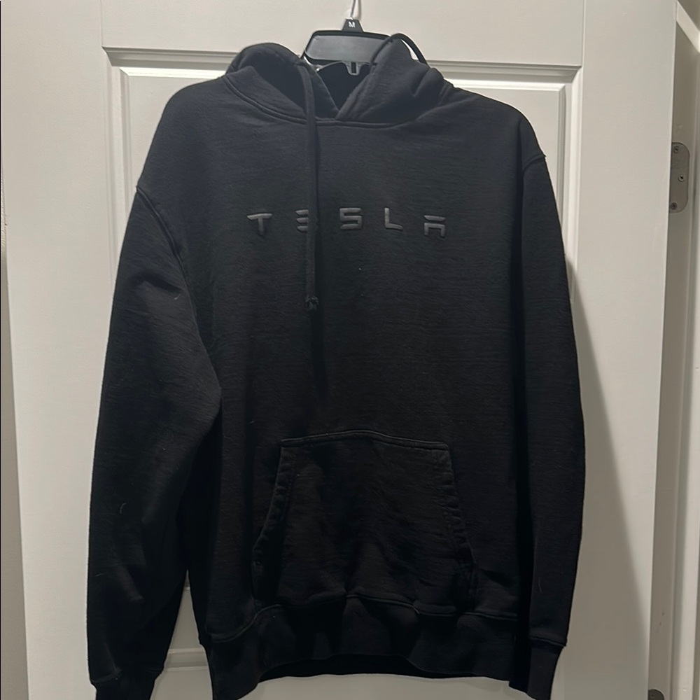Tesla Black Sweatshirt Hoodie